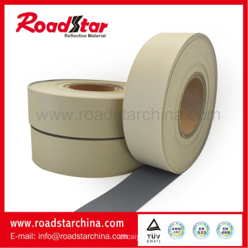 High brightness reflective PVC foam leather